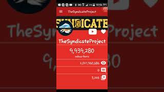 thesyndicateproject 9 million