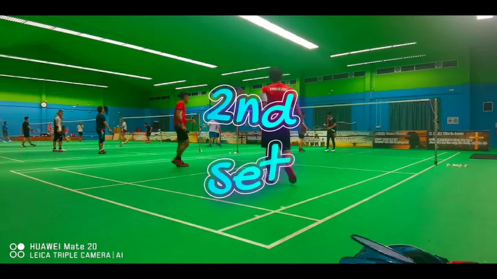 Badminton Double Sparring (Banz & Kenny Vs Wen & J...