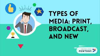 Types Of Media Print Broadcast And New Media