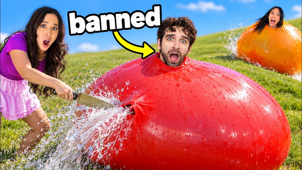 Testing BANNED Items On Our BOYFRIENDS! (It Didn't Go Well...)