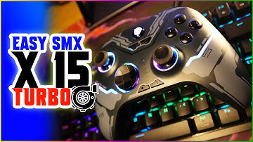 Turbo-instellingen activeren en wijzigen op de Easy SMX X15-controller @clopixelgamers