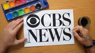 How To Draw The Cbs News Logo