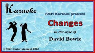 S&N Karaoke - David Bowie - Changes
