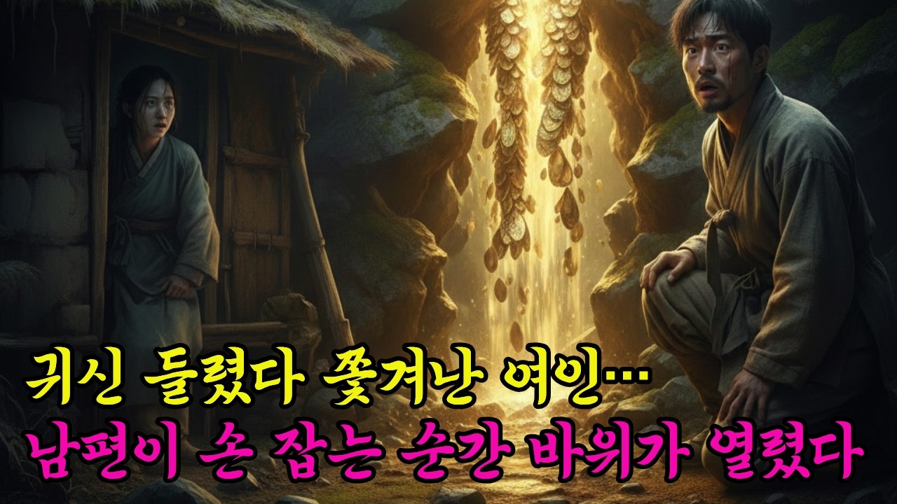 귀신 들렸다고 버린 여인… 함께 살았더니 산이 갈라지고 용의 비늘이 쏟아졌다