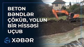 Astara rayonunun Vaqo kəndində torpaq sürüşməsi baş verib