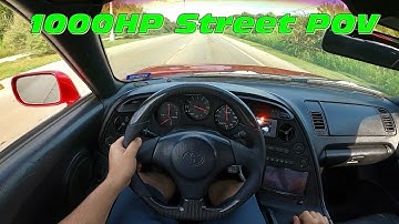 Taking My New 1000HP Setup Supra Out For A Cruise. MK4 Supra POV