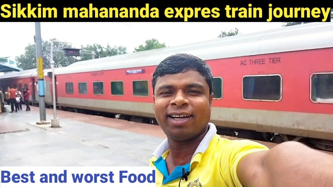 15483 Sikkim mahananda expres train journey KD Travel vlogs