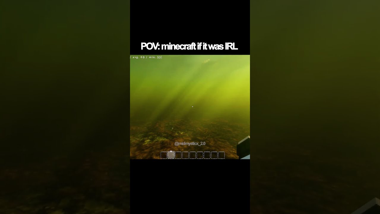 POV Minecraft If It Was IRL