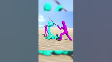 Smart AI Avenges Friend  #shorts #npc #ai #ragdoll