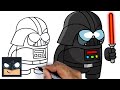 How To Draw AMONG US | DARTH VADER IMPOSTER Step By Step Drawing Tutorial