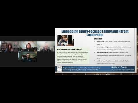 Embedding Equity-Focused Parent and Family Leadership