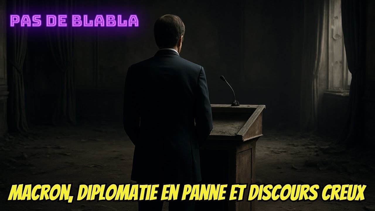 PAS DE BLABLA – Épisode 2, Partie 1 : Macron, diplomatie en panne et discours creux
