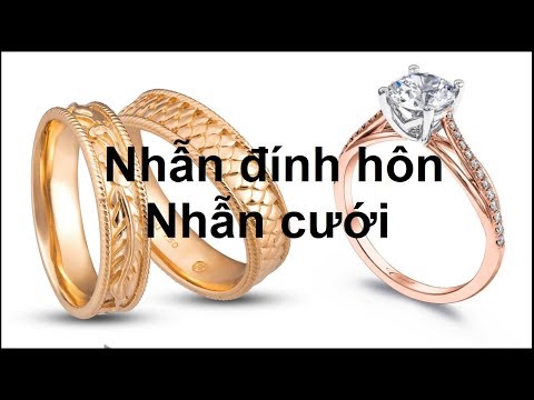 Nhẫn đính hôn và nhẫn cưới