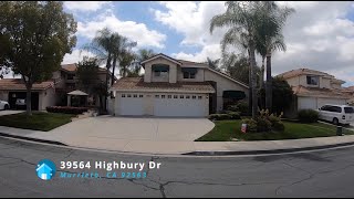 Rental Property in Murrieta: 39564 Highbury Dr by Property Management in Murrieta