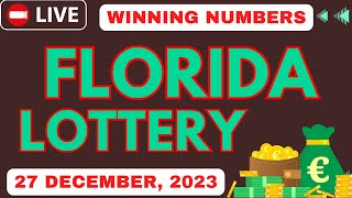 Florida Evening Lottery Results Dec 27 2023 - Pick 2