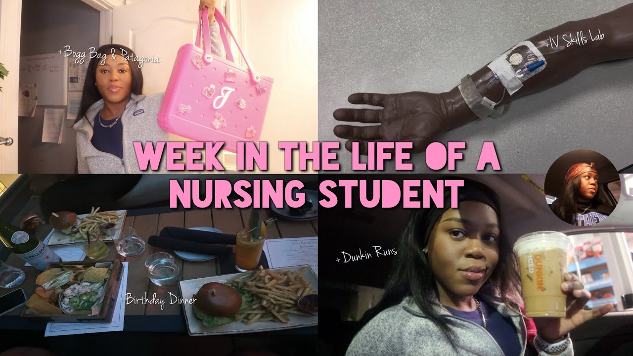 WEEK IN THE LIFE OF A NURSING STUDENT (Atlanta): ICU Clinical | Sim Lab ...