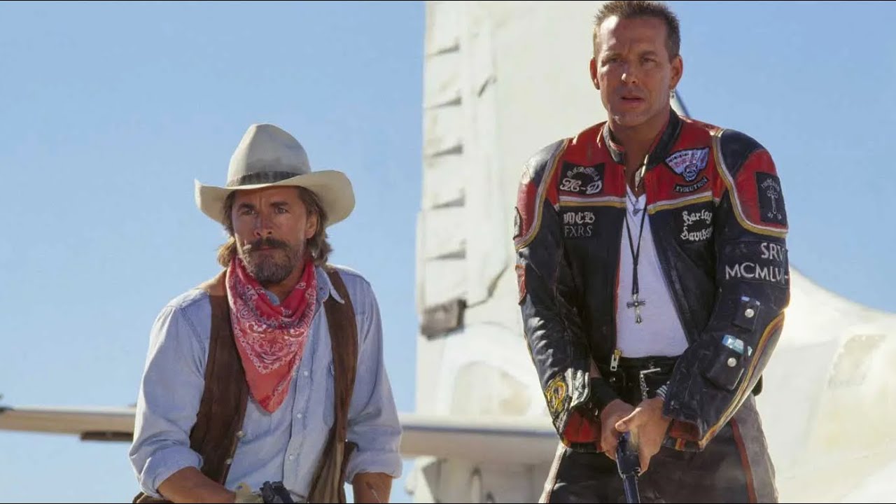 HARLEY DAVIDSON AND THE MARLBORO MAN Official Trailer (1991, Mickey ...