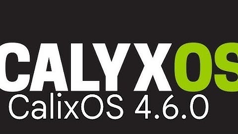 CalixOS 4.6.0  |  UPDATED  | POCO X3 PRO.