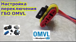 Настройка переключения ГБО OMVL с бензина на газ