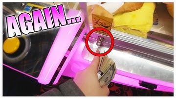 FOUND ANOTHER UNLOCKED CLAW MACHINE! || Arcade Games