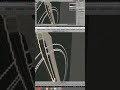 Bicycle tutorial: modeling the front frame #cg #blender #3d #tutorial #blendertutorial #3dmodeling