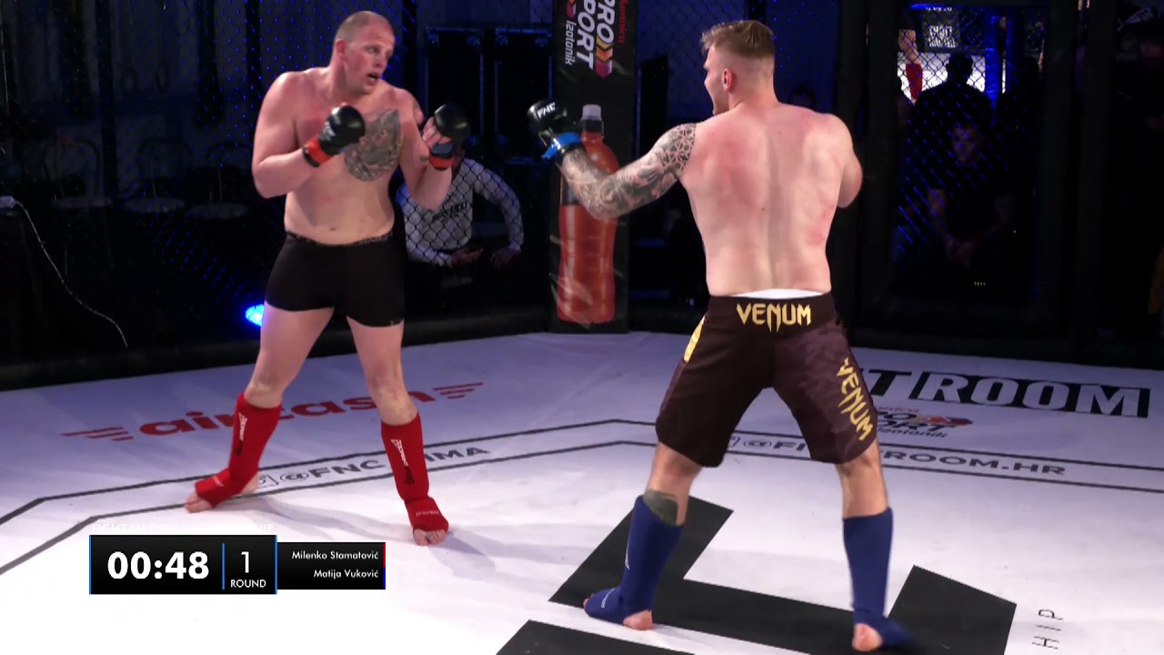 FNC AMATERSKI MMA TURNIR 3 - Matija Vuković vs. Milenko Stamatović ...