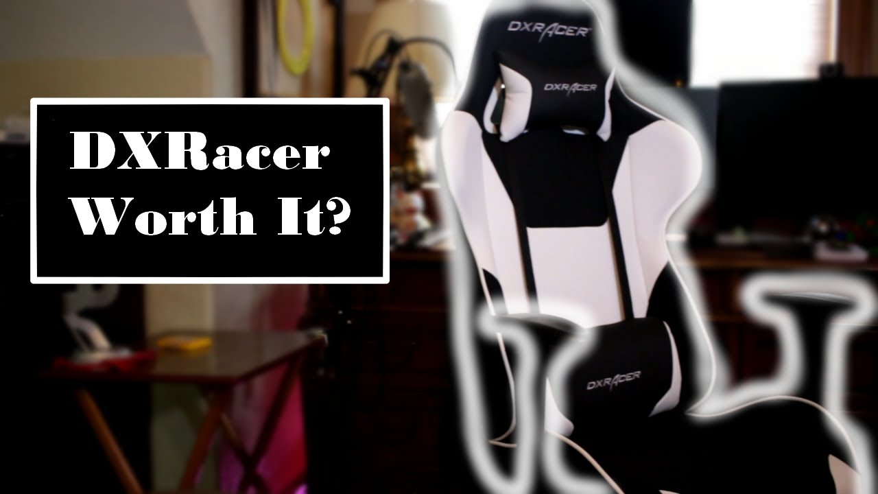 DXRacer Formula Series Chair Review (White and Black)