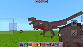 jurassic world Prehistoric Utopia addon in minecraft pe / bedrock
