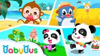 Baby Panda Learn About Natural Seasons | Kids Exploring The World  | Games For Kids | BabyBus Games screenshot 4