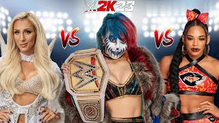 WWE 2K23 ASUKA VS. CHARLOTTE FLAIR VS. BIANCA BEL AIR FOR THE WOMENS UNDISPUTED CHAMPIONSHIP!
