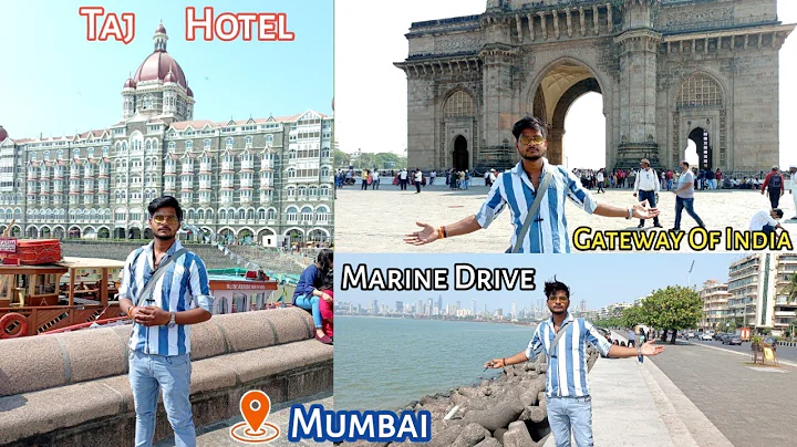 Taj Hotel Mumbai || Gateway of India Mumbai | Marine Drive Mumbai | Churchgate Mumbai || Anuj Krops