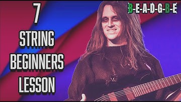 Mastering 7 String Guitar Music Theory (Made EASY)!
