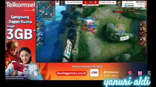 MOMENT EPIC RRQ NGAMUK, SKYLAR MANIAC - MLBB INDONESIA