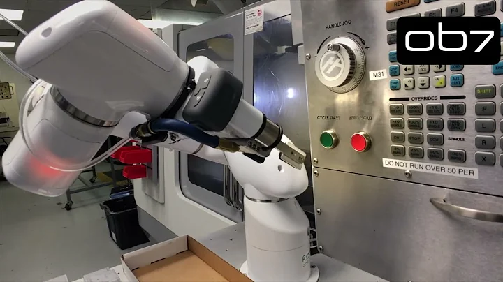 OB7 Cobot Machine Tending | Nonstop 24/7 CNC on a Haas Mill