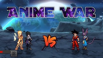 Naruto BTM & Sasuke Indra OP VS Goku DBS V3.5 OP(all form) & Beerus OP (all form in Jump Force Mugen