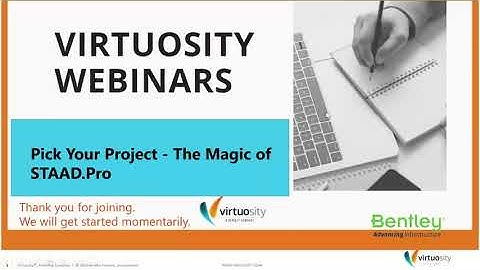 Pick Your Project - The Magic of STAAD.Pro