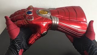 Spiderman Far From Home Unboxing ENDGAME IRONMAN NANO INFINITY GAUNTLET