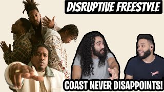The Freestyle Goats Are Back! | "Disruptive Freestyle" feat. Dem Jointz @COASTCONTRA | Reaction