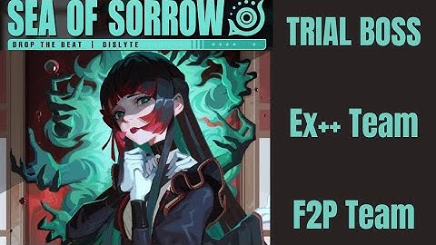 Dislyte - Sea of Sorrows Event - Event Boss Ex++ - F2P Team