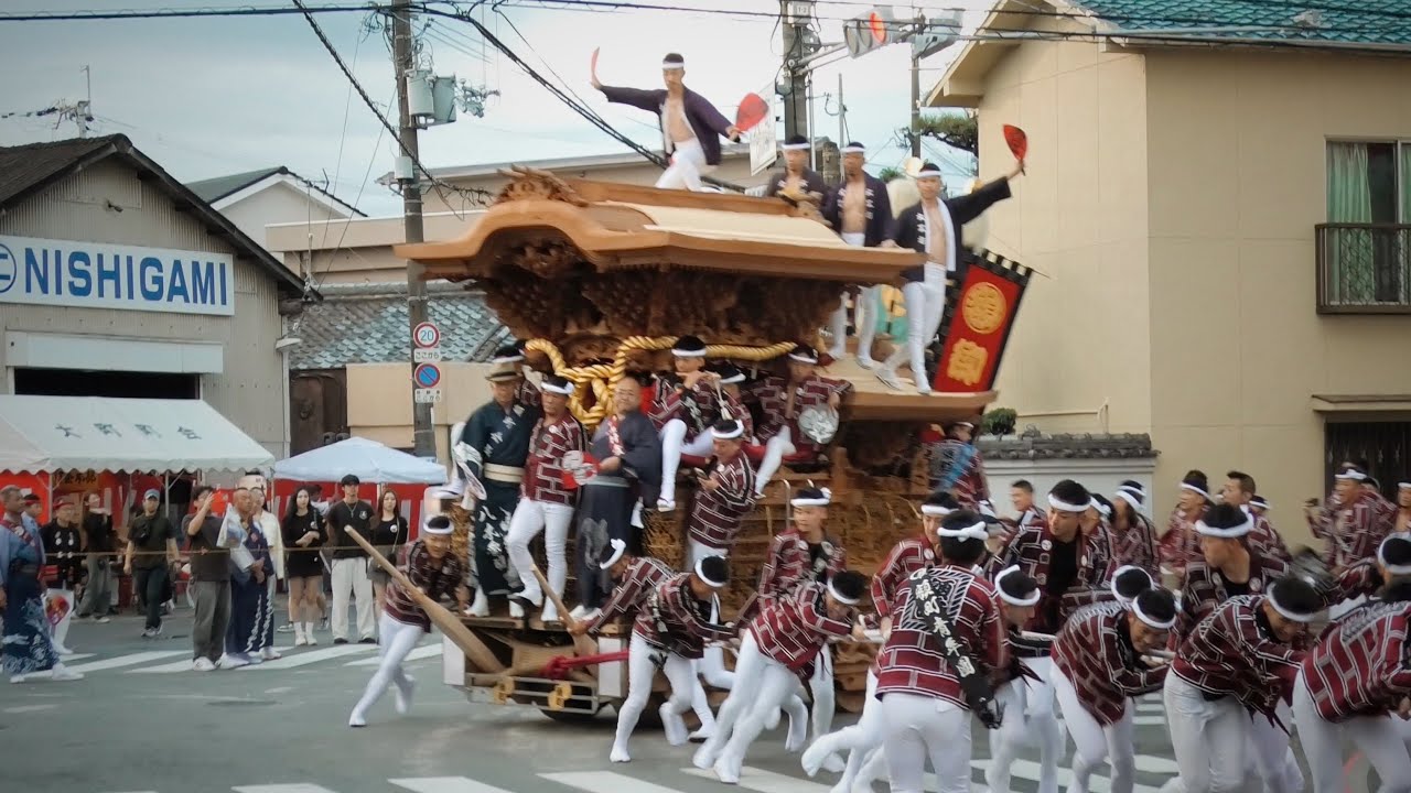 八木だんじり祭2025 宵宮-曳き出し | 令和7年10月11日