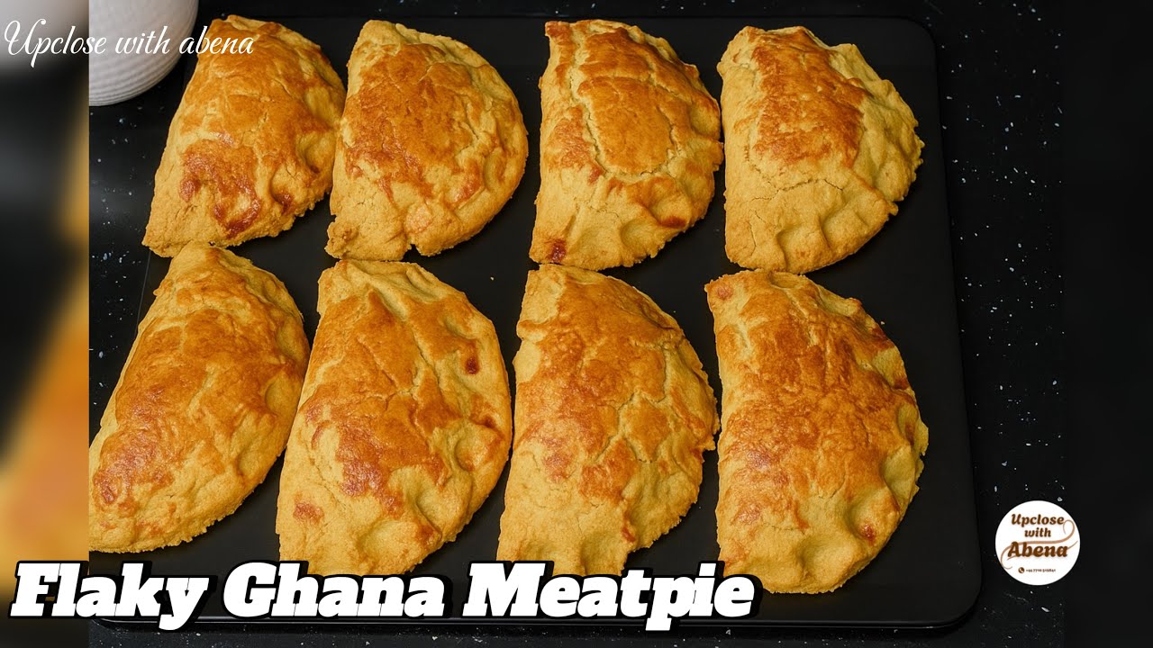 How to Make Meat Pie Like a Pro|   The Best Ghana Flaky Meat Pie Recipe