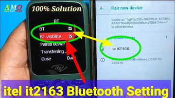 itel it2163 Bluetooth setting itel me Bluetooth kaise connect kare itel it2163s it2160 Bluetooth