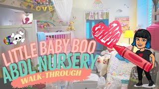 Little Baby Boo ABDL Nursery walk-through a therapeutic ageplay space for adult babies and littles