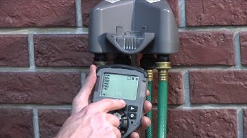 How to Program an Orbit 4 Outlet Hose Faucet Timer (56545)