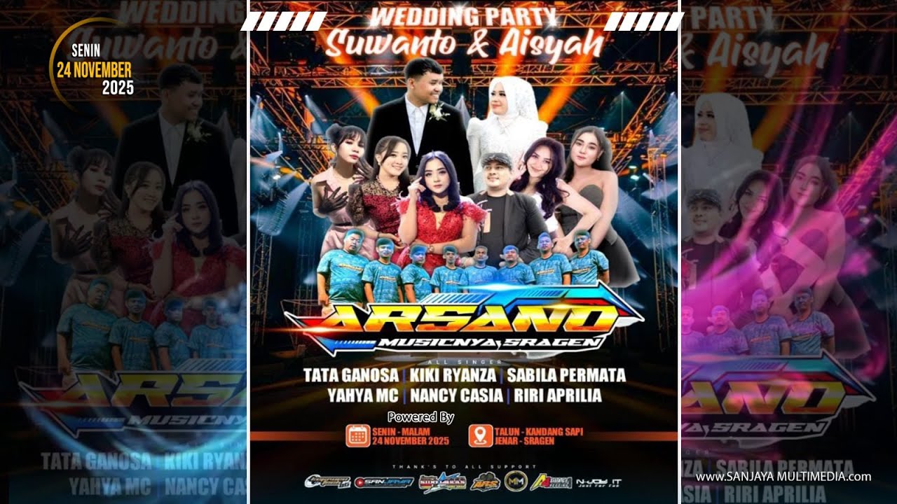 Live ARSANO MUSIC || BG  AUDIO Wedding 