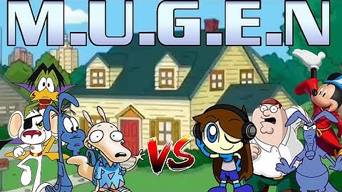 MUGEN Request 144: Rocko, Aardvark, DangerMouse, C.Duckula vs Kadariro, Peter, OldAardvark, Mickey