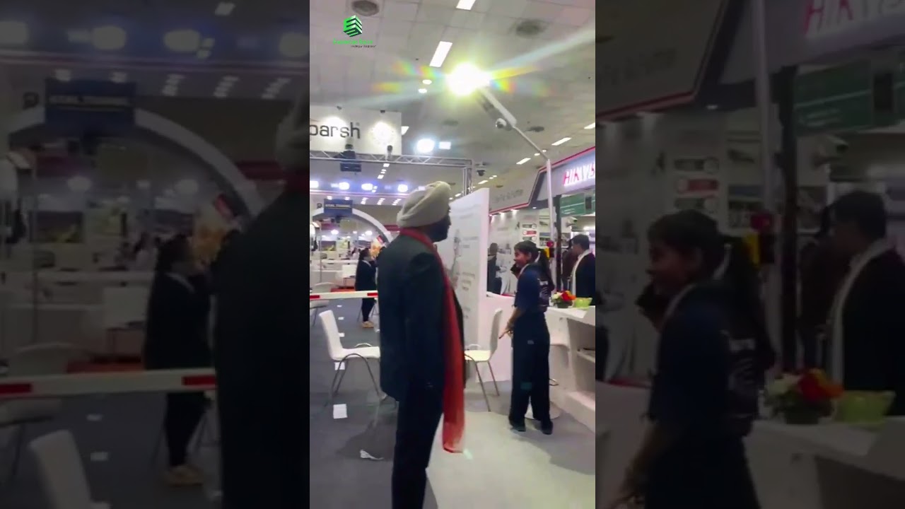 Sparsh Exhibition Booth Transformation | Before & After | EvenciasBuzz Event Design Magic ✨