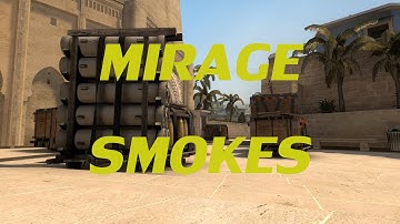 CSGO Tips And Tricks #1 | Mirage Smokes