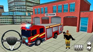 NY City FireFighter Simulator 2022 - Fire Truck Driver Rescues 3D - Android Gameplay screenshot 5