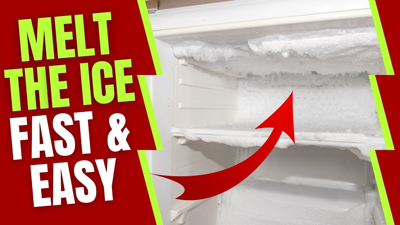 How to Defrost Your Fridge Freezer FAST & EASY ❄️